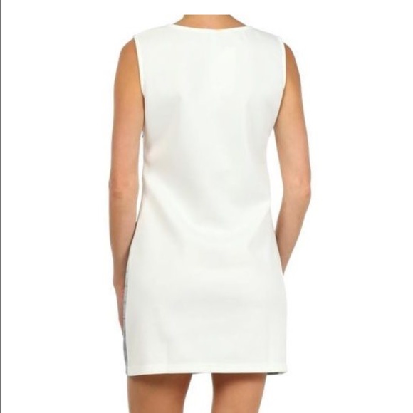 MODEL PRINT KNIT SHIFT DRESS - Picture 4 of 4