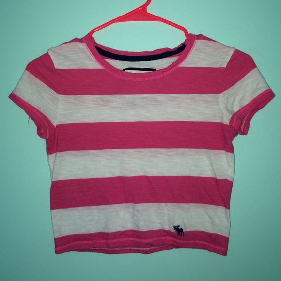 Abercrombie striped crop top - Picture 1 of 3