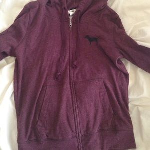 MAROON PINK VICTORIAS SECRET JACKET