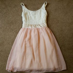 🌹Satin and lace dress - PRICE REDUCED