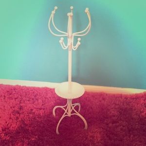 White Jewelry Holder