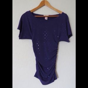 Cute, purple top, Candie's.