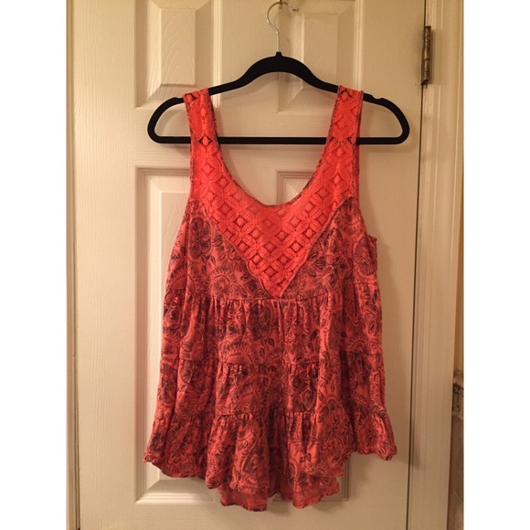 Fun colorer flowy tank top - Picture 1 of 1