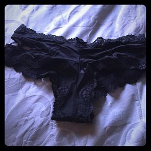Victoria secret black panties