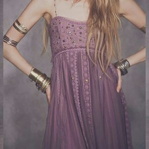 Free People Studded Lace Dress