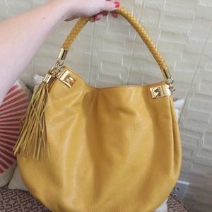 Mustard Yellow Halogen bag from Nordstrom