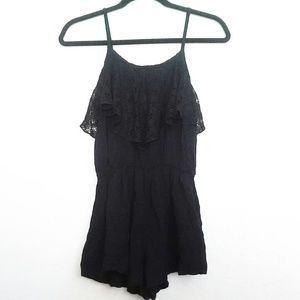 LA Hearts lace romper