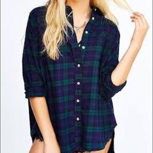 Bdg flannel button down