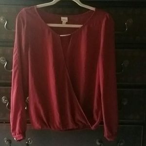 Long sleeve Polyester top