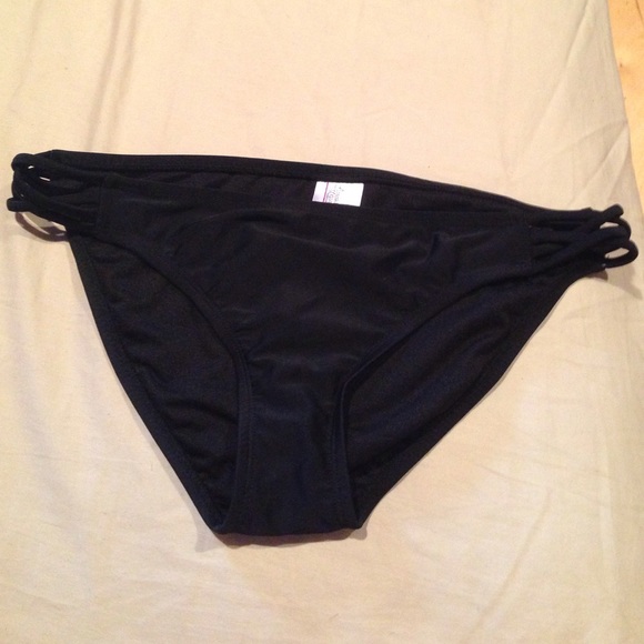 Black swimsuit bottoms