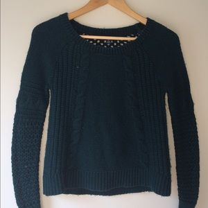 Evergreen Mesh AE Sweater