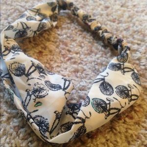 Urban outfitters bicycle print headband