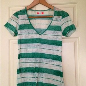 BDG Striped Burnout Tee BDG Striped Burnout Tee