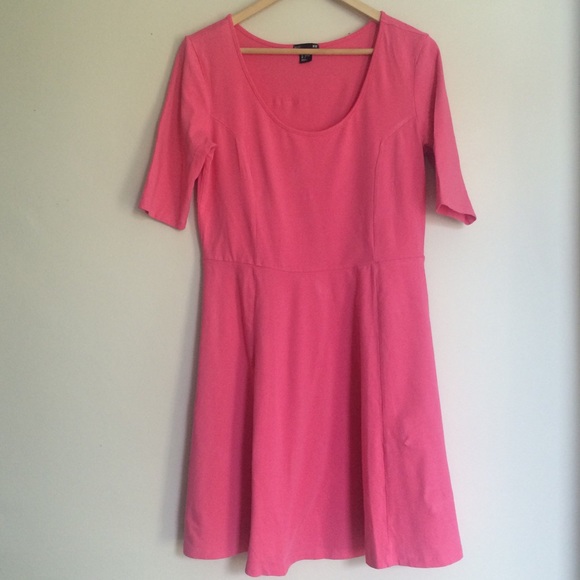Pink H&M Skater Dress Sz. L