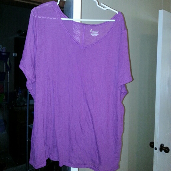 Lane bryant size 26/28 burnout style top!