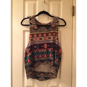 Summer Tribal Print Tank Top!