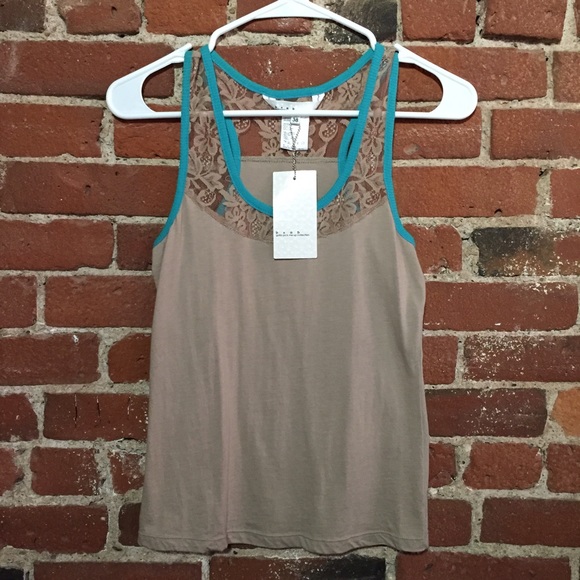 Lace tank by B+ A B