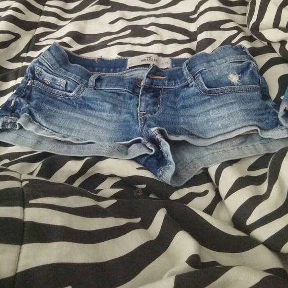 Hollister denim shorts