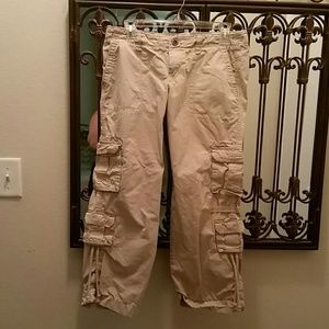 Khaki Capris