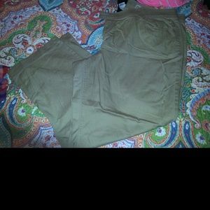 Jms khaki colored pants! Size 24w
