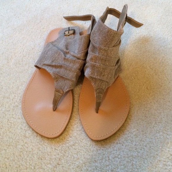 Cute canvas sandals