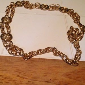 Small gold waist chain belt