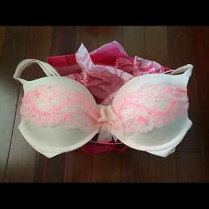 Victoria's Secret 34D Bra Dream Angels Light Pink