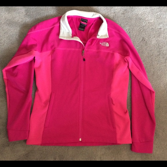 Pink Northface Jacket Sz Medium