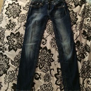 Studded Skinny Jeans