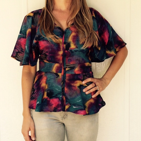 NEW Colorful blouse - Picture 2 of 4