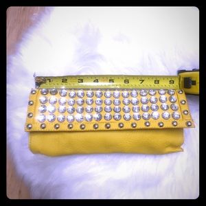 Yellow Stud Wallet