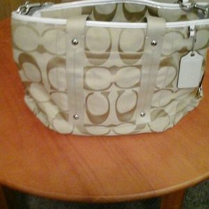 Authentic coach purse