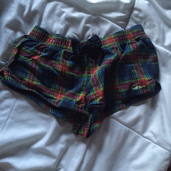 ♡ Plaid Lounge Shorts ♡