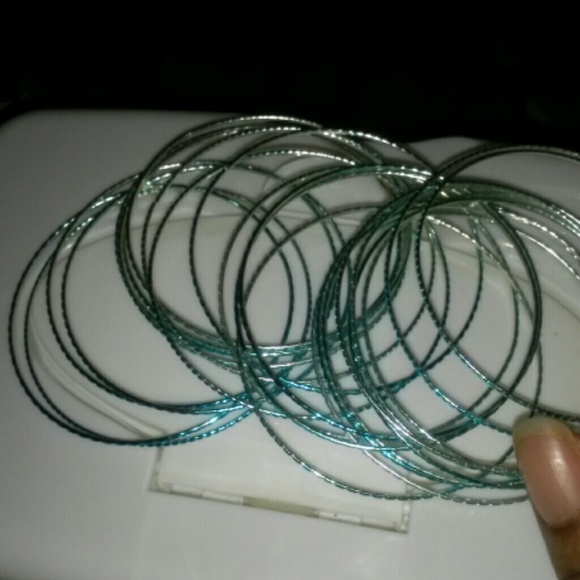 Light blue almost teal bracelet