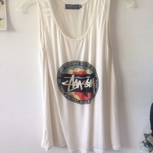 DUPE Stussy Tank Top