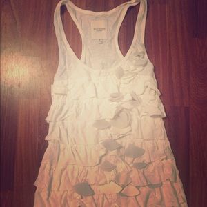 Gilly Hicks Ruffled Tank