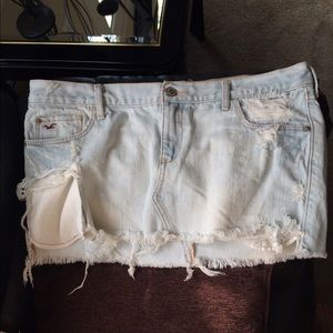 Hollister Distressed Skirt