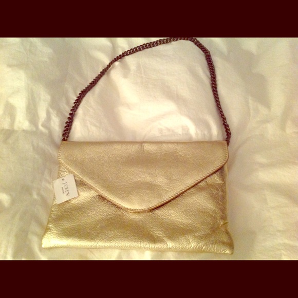 J CREW -Gold Purse