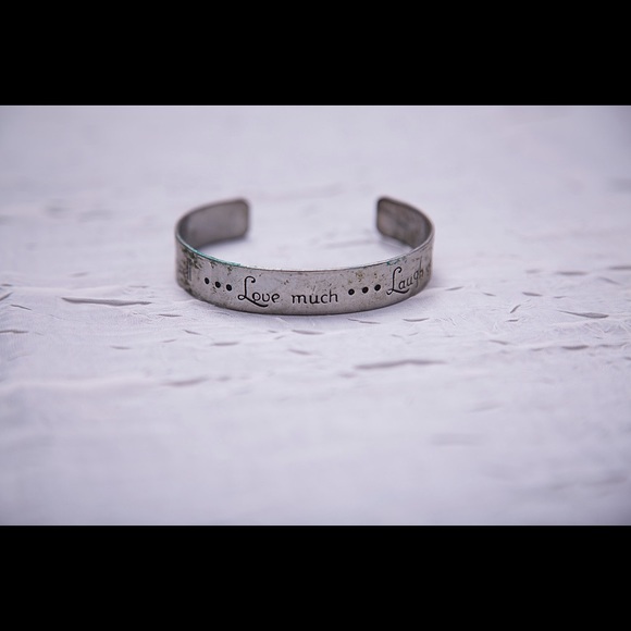 Silver cuff bracelet