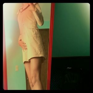 High fashion trench coat