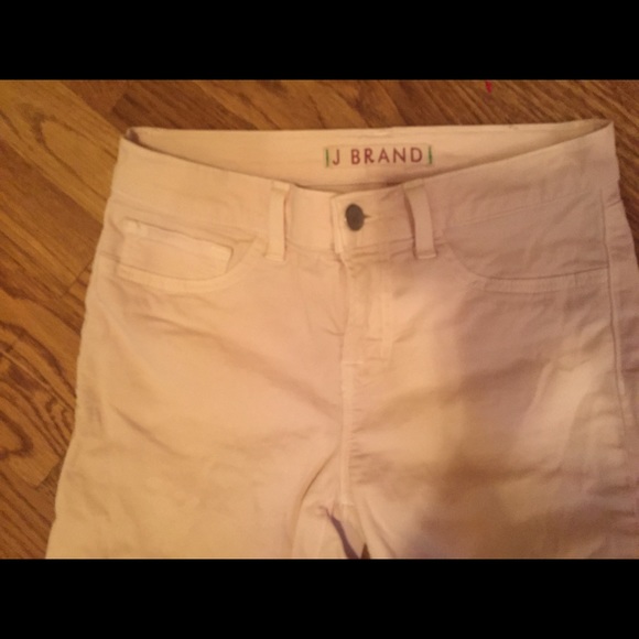 Nude pink skinny ankle crop Jbrand jeans pant