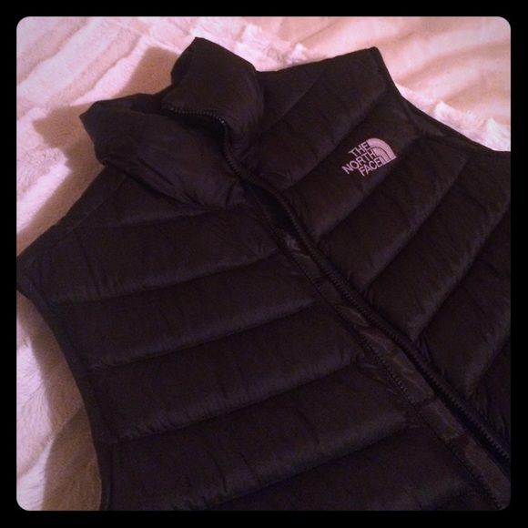 Black North Face Vest