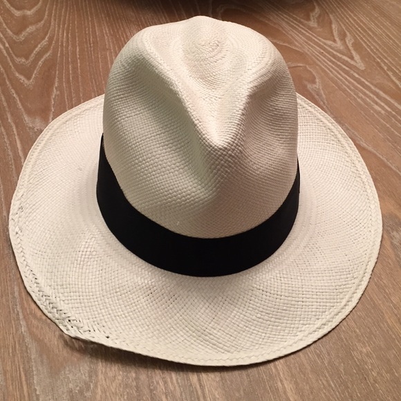White Panama Hat