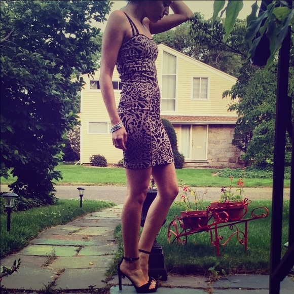 Free People Intimately Leopard Dress