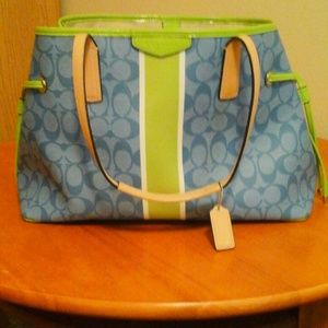 Authentic coach purse