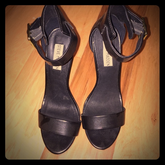 Steve Madden ankle strap heels
