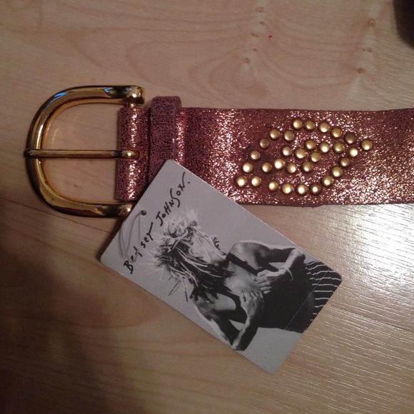 Betsy Johnson Leather Belt - Picture 3 of 4