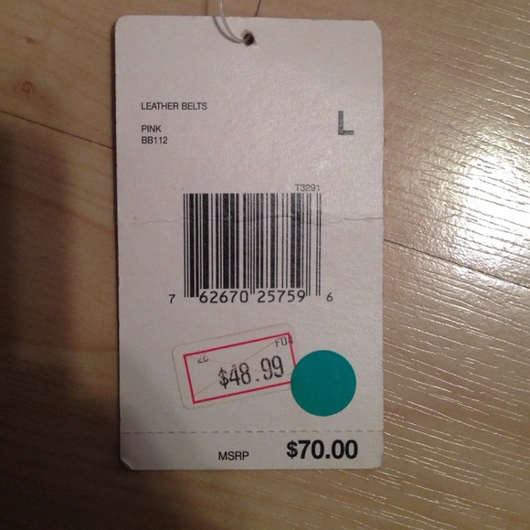 Betsy Johnson Leather Belt - Picture 4 of 4