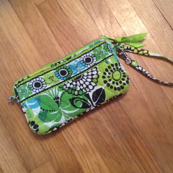 Never used Vera Bradley wristlet!