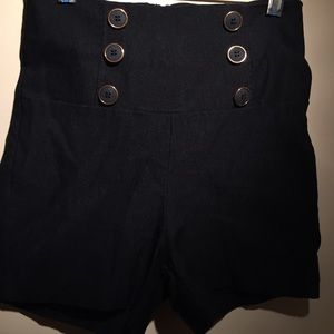 High waisted shorts
